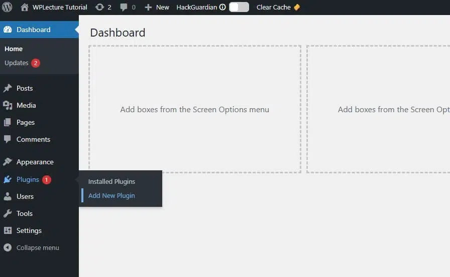 Add new plugin