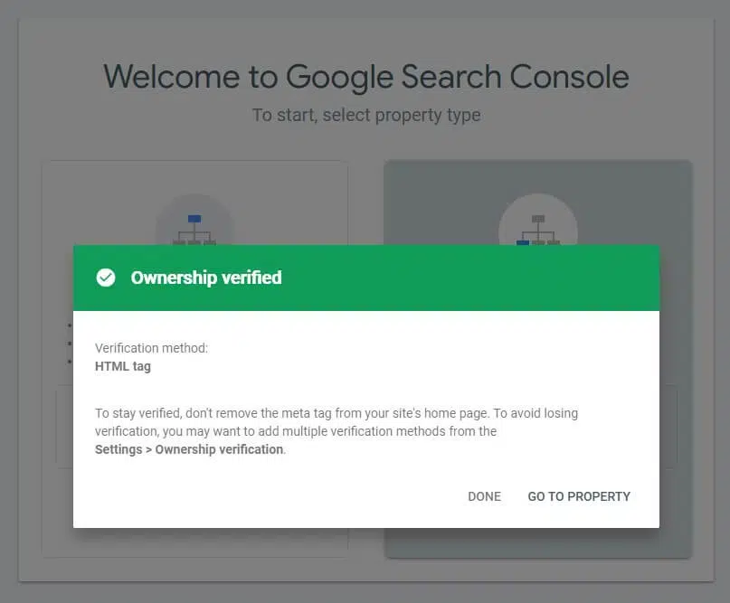 Ownership Verified