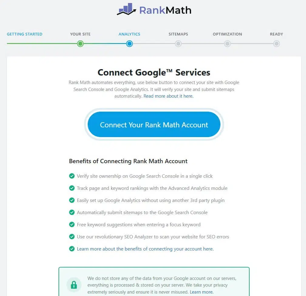 Connect Google Services