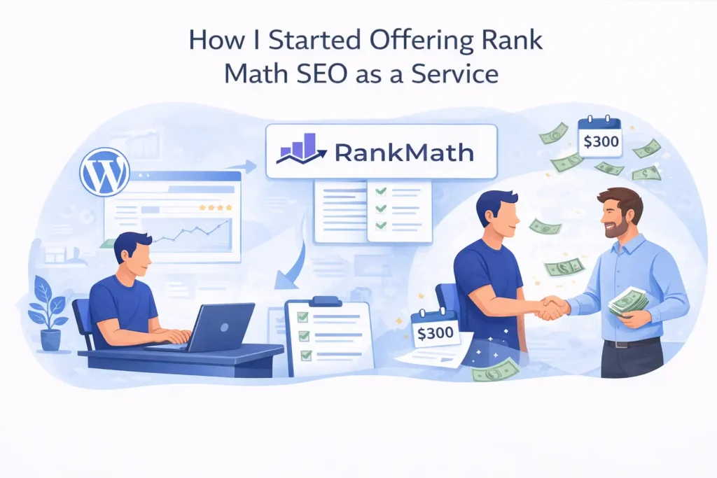 How I Started Offering Rank Math SEO as a Service
